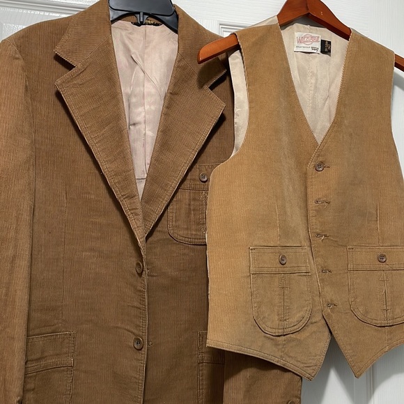 Vintage Other - Mens Vintage Levis Coat and Vest